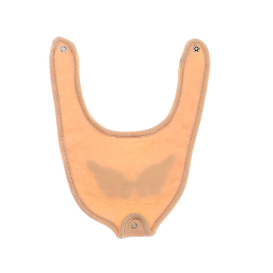 Stitched Wings Button Closure Bibs - Simon