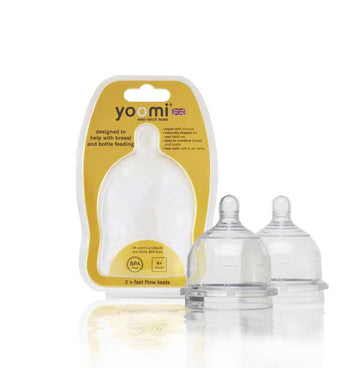 Yoomi Feeding System 2x Fast Flow Teats